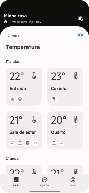 Monitorize as divisões, as caves ou as garagens para detetar de imediato qualquer alteração.