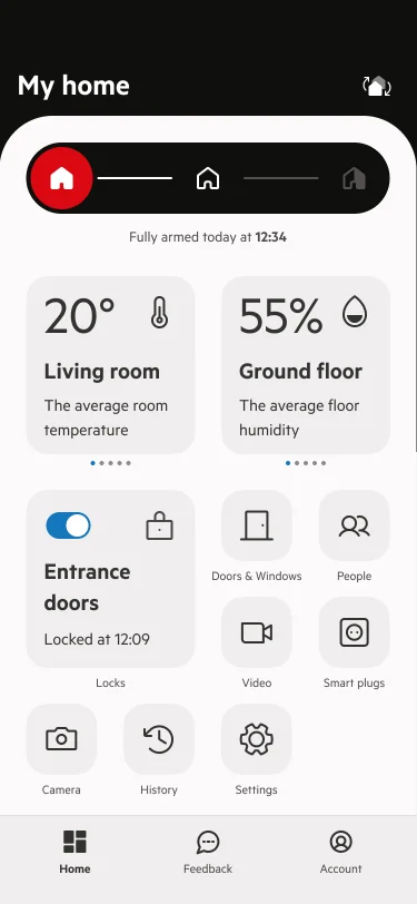 ARm and disarm your alarm system