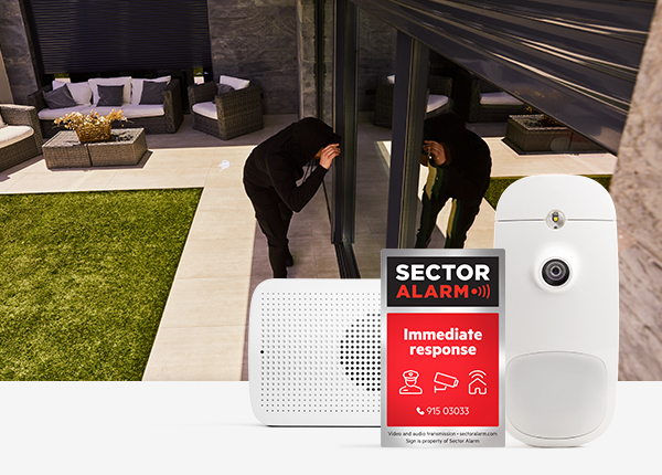 Interrupt intruders and prevent burglary and squatters