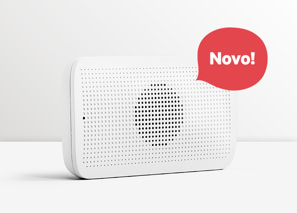 A nova unidade de voz portátil da Sector Alarm